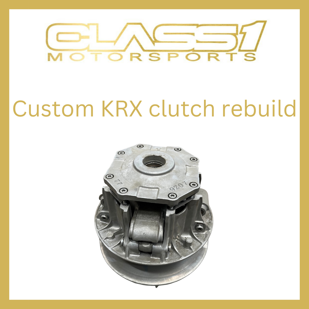 Custom KRX Clutch Rebuild